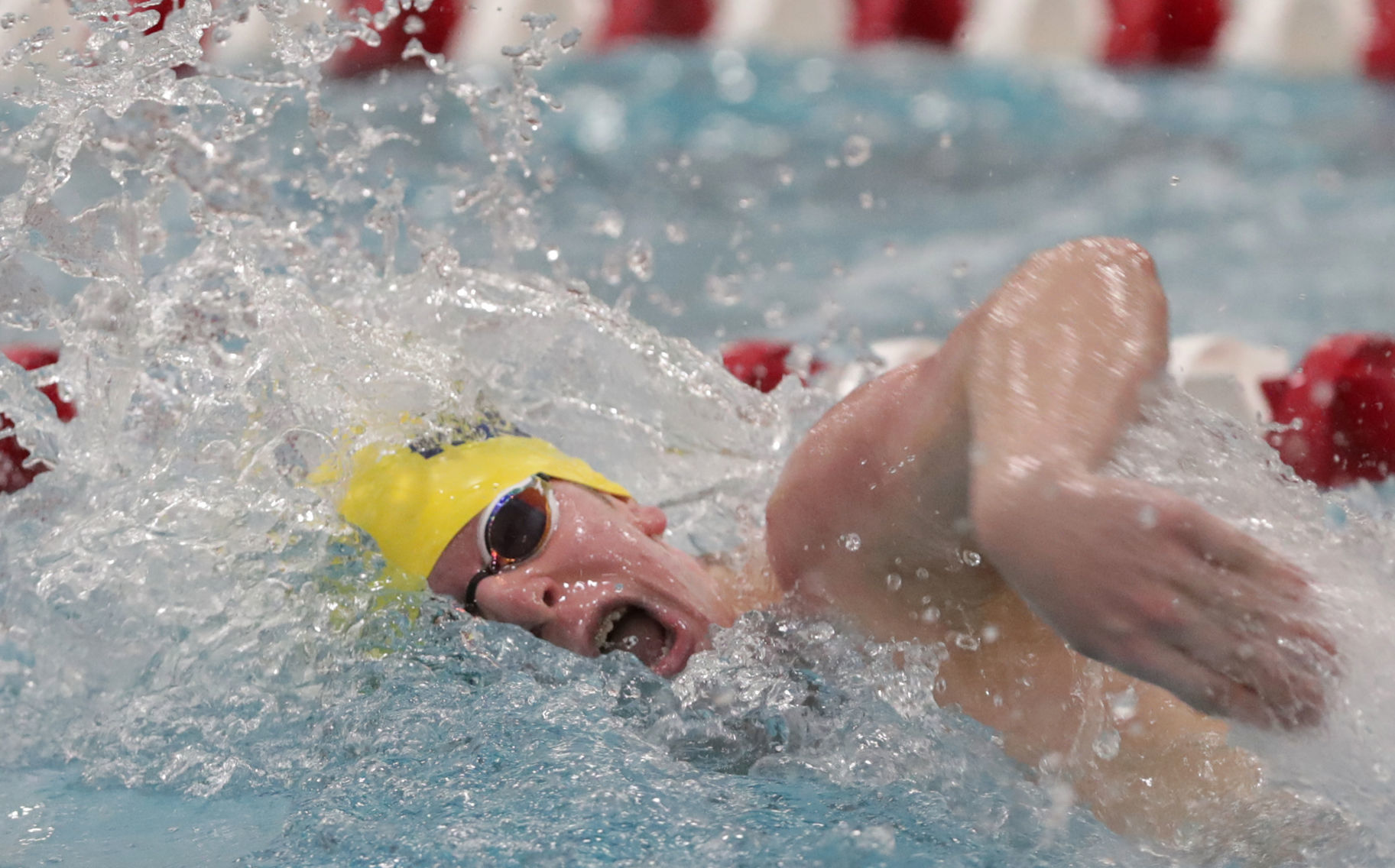 WIAA Division 1 sectional boys swim meet
